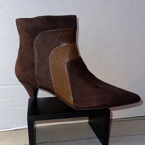 Impo Chocolate‎ and Caramel Ankle Booties